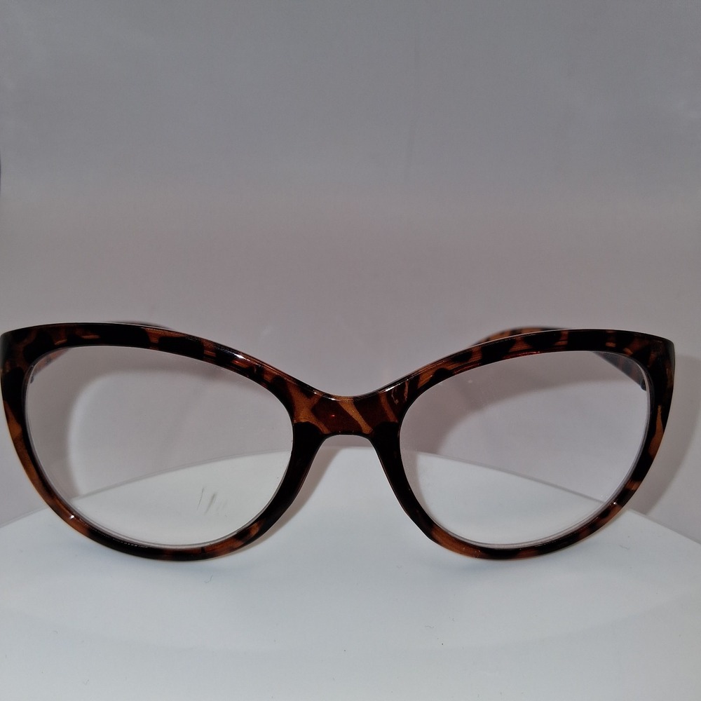 Betsy Johnson Tortoise Brown Glasses +2.00 READING